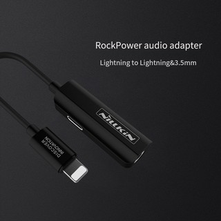 Dây cáp chuyển lightning sang lightning và 3.5 mm nillkin chính hãng