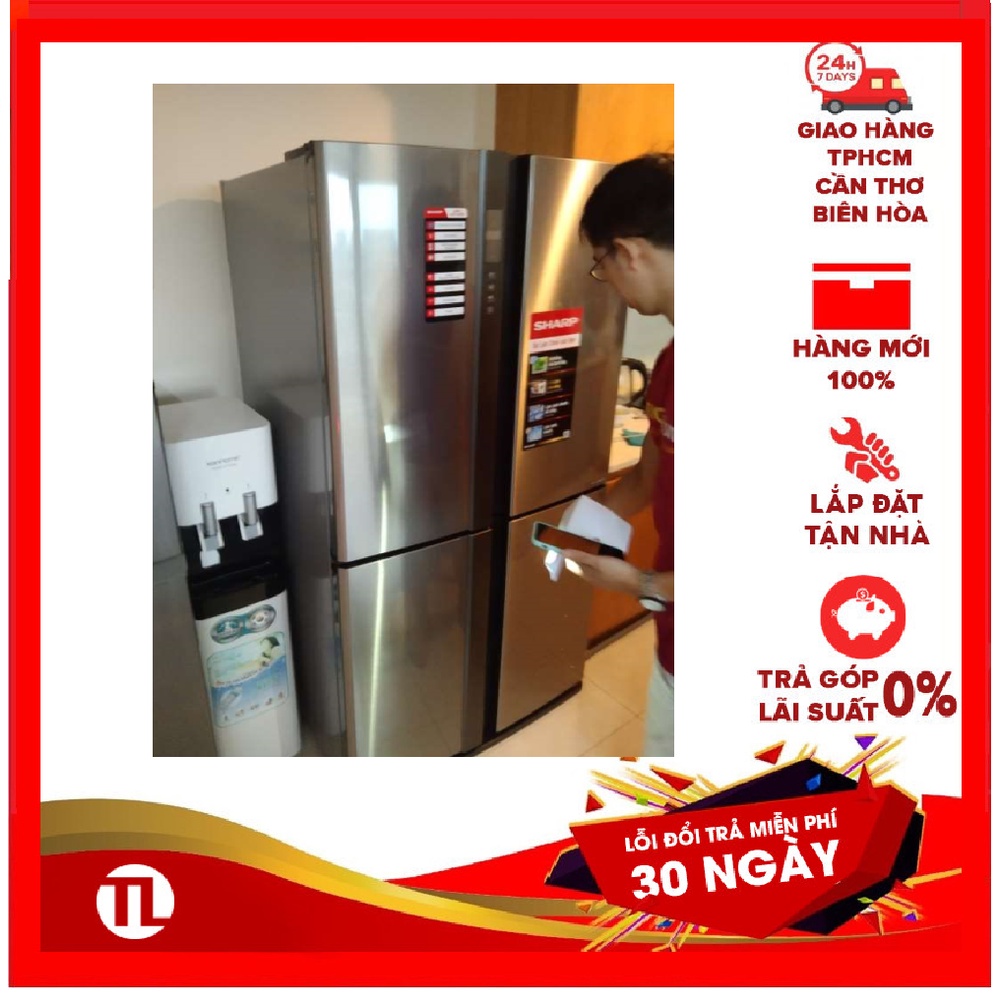 SJ-FX631V-SL - TỦ LẠNH SHARP 626 LÍT FX631V - Miễn Phí Giao Hàng