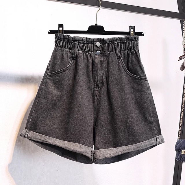 Quần shorts có bigsize qc / quần đùi bò lưng chun size 3XL 4XL 5XL 2XL