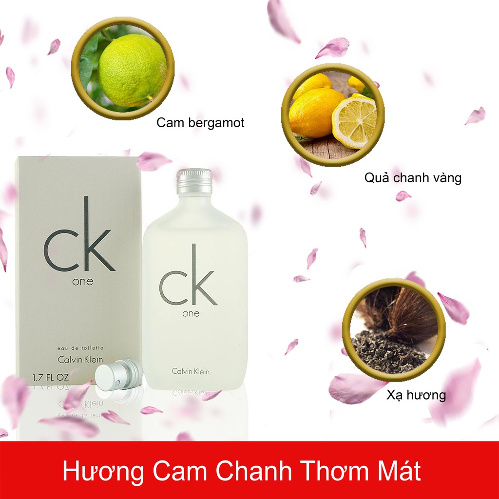 Nước Hoa Nam CK One Chai 10ml Giá Cực Tốt