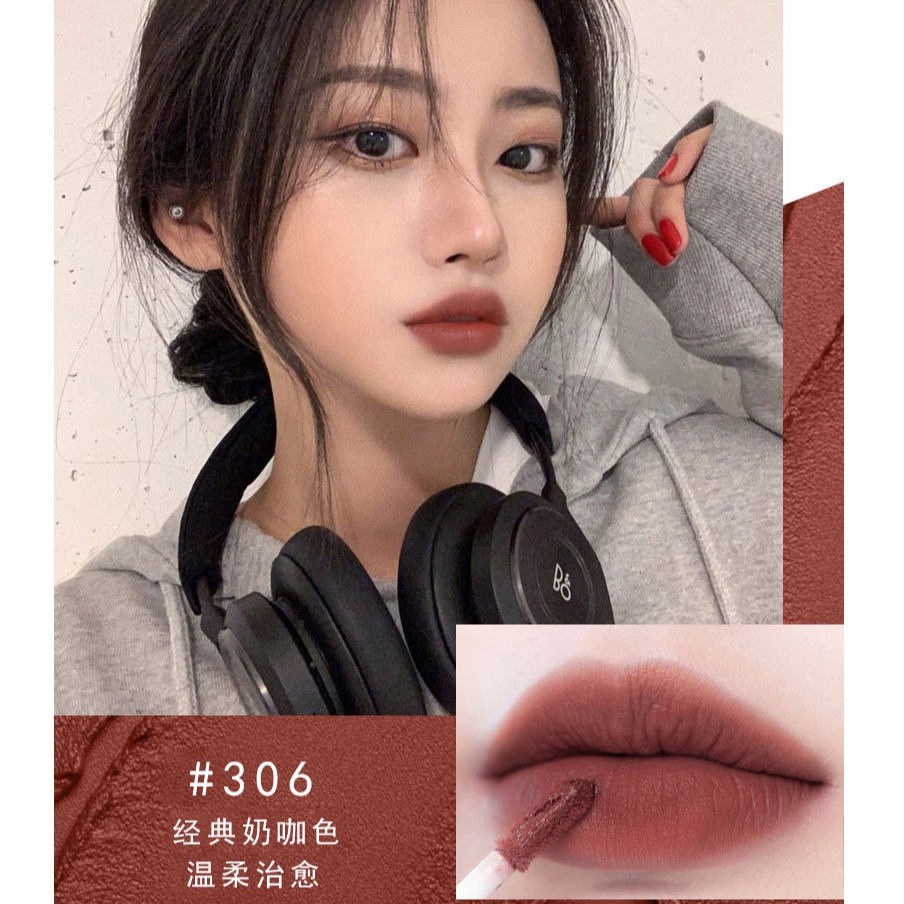 Son kem lì Dashia Bộ 5 son kem lì thiết kế vỏ in hình cô gái phong cách retro | BigBuy360 - bigbuy360.vn