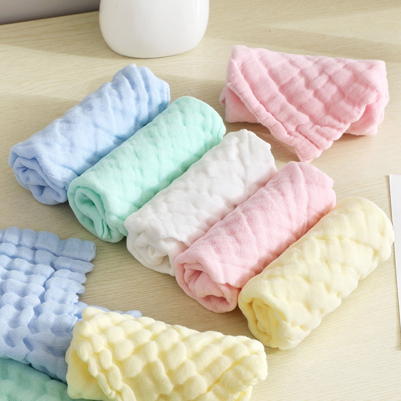 Khăn sữa sợi tre MOMMY 6 lớp mềm mại cho bé sơ sinh 1 khăn