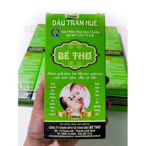 DẦU TRÀM BÉ THƠ CHAI 100ML