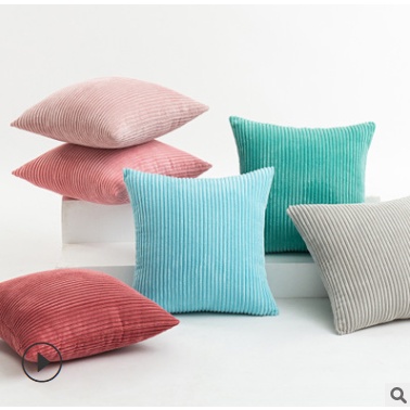 Vỏ Gối Tựa Lưng Ghế Sofa Chất Liệu Nhung Kích Thước 40x40 45x45 30x50cm Kích Thước 45x45cm