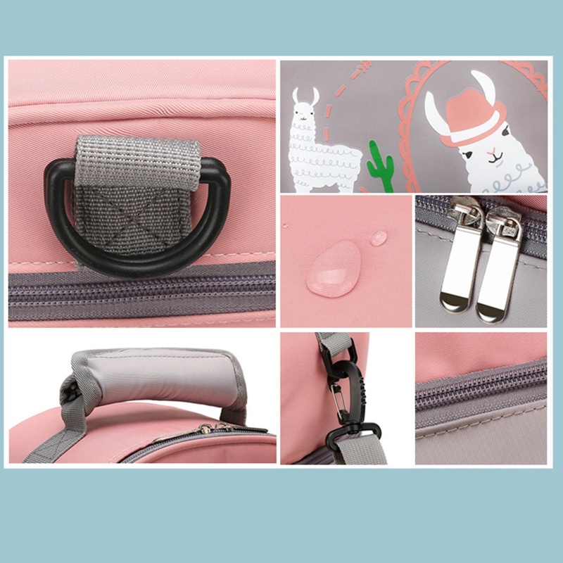 Ba Lô Cách Nhiệt Đựng Bình Sữa Em Bé Giữ Lạnh Tiện Lợi