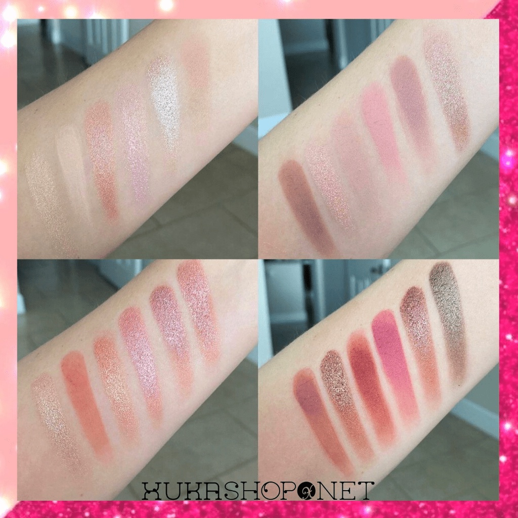Bảng phấn mắt 30 ô màu Colourpop Smoke Rose trang điểm lâu trôi bền màu chống thấm nước