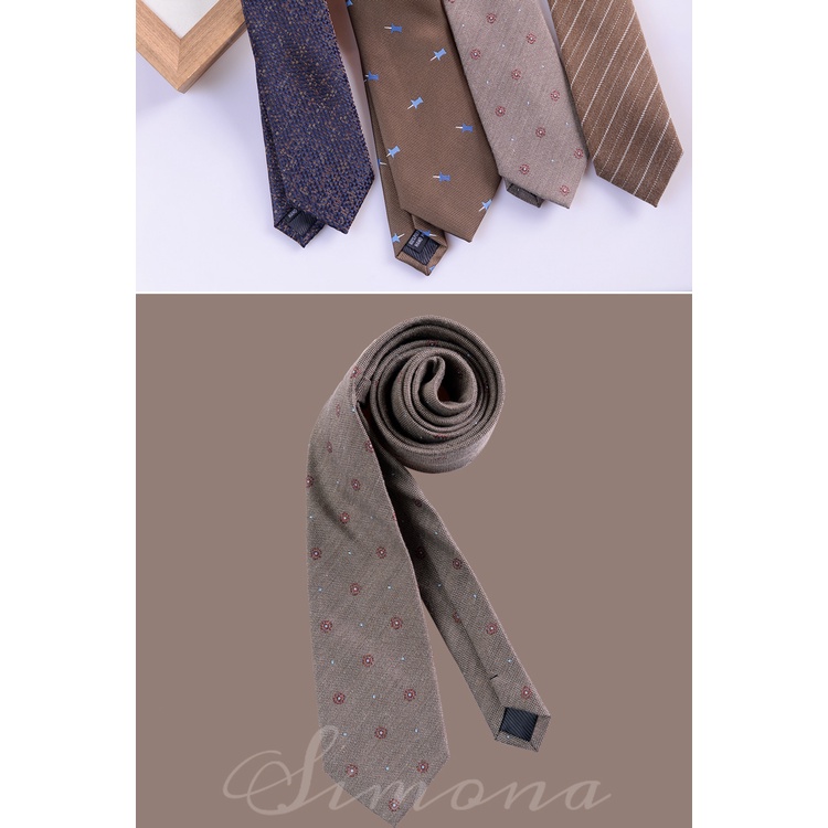 Cà Vạt Họa Tiết Kẻ Sọc Phong Cách Retro Thời Trang Cho Nam Nữ