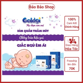 Combo 2 Bịch Bỉm Nhật Goldgi + Cao Cấp Size Tã Dán/Quần NB92/S84/M66/L56 - M60/L48/XL44/XXL32