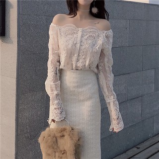 áo ren trễ vai Quảng Châu order mã 004