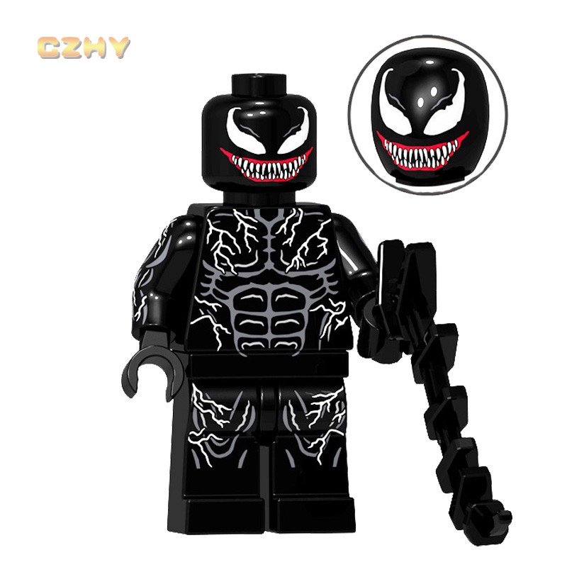 Mô Hình Lego Xếp Hình Nhân Vật Venom / Spiderman Cho Bé