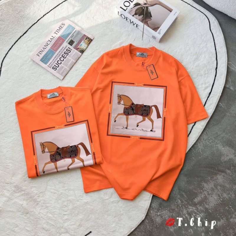 Áo phông hình ngựa hàng QCL1