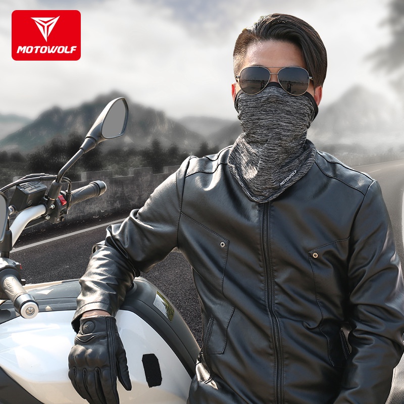 Khăn Ninja Phượt Trùm Đầu MOTOWOLF MDL1904 Chống Nắng Sử Dụng Lót Khi Đội Nón Bảo Hiểm Chính Hãng Cao Cấp LIIBI House
