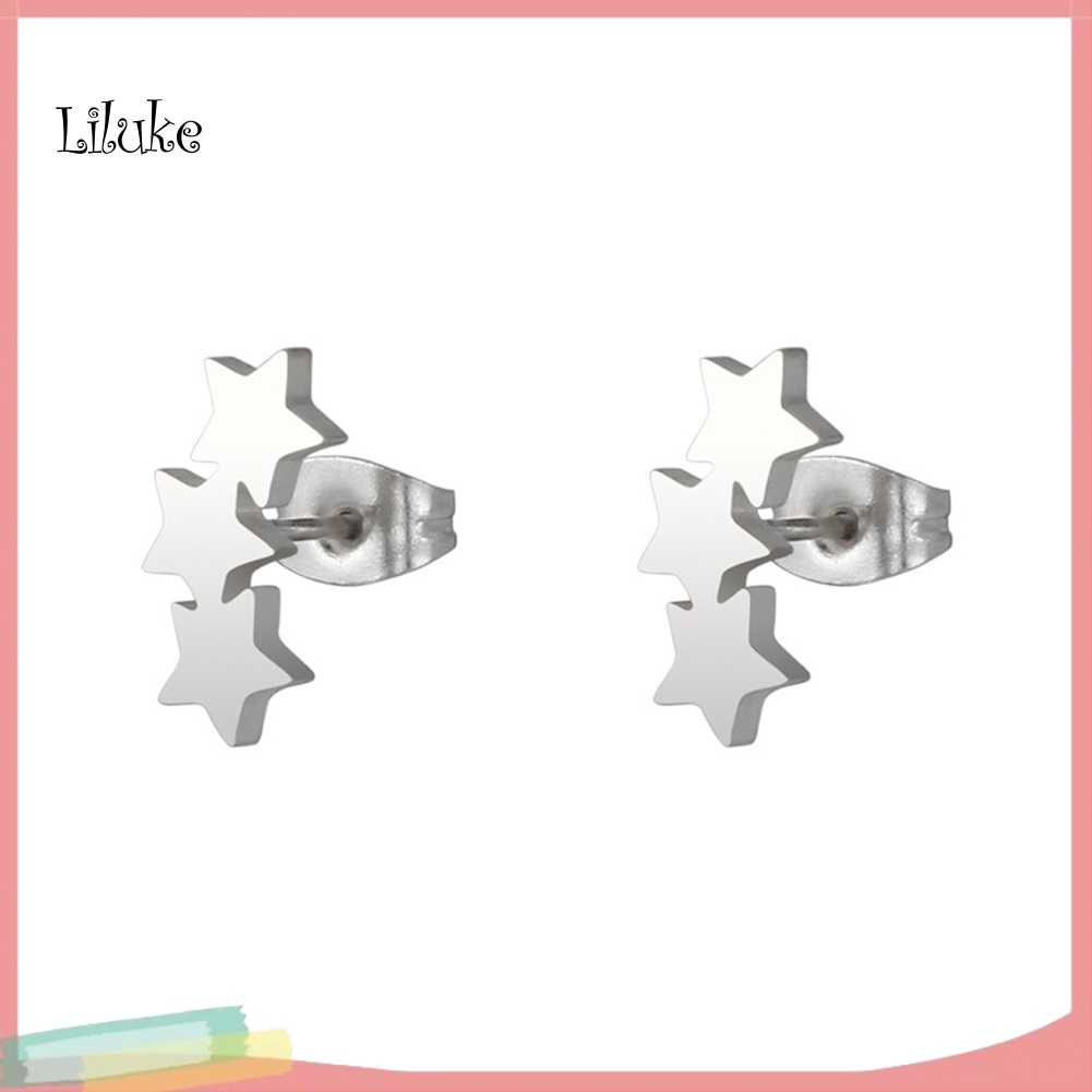 Đôi Khuyên Tai HìNh Ngôi Sao ĐíNh Kim Cương Giả ThờI Trang Cho Nữ