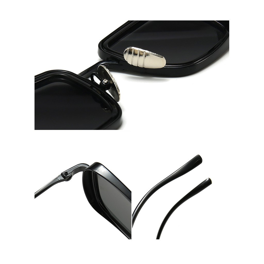 Kính Mát Gọng Kim Loại Dày Chống Tia Uv Phong Cách Retro Thời Trang | BigBuy360 - bigbuy360.vn