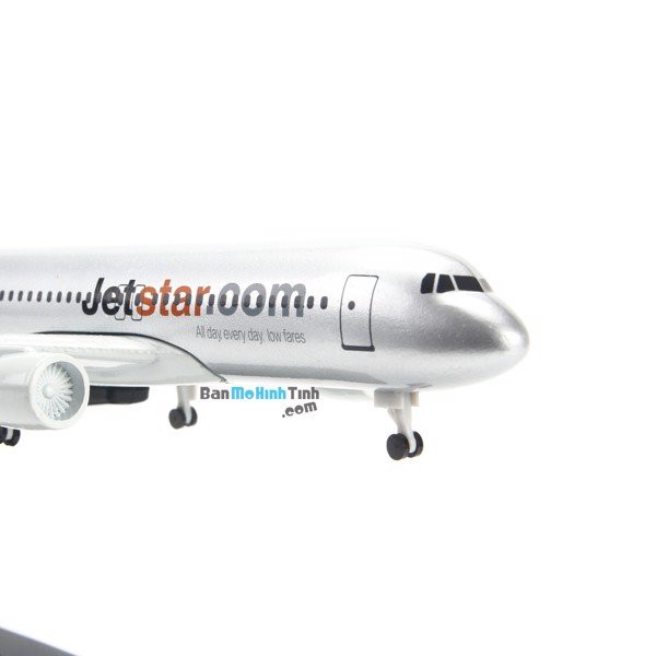 Mô hình máy bay Jetstar Airways Airbus A320 20cm Everfly