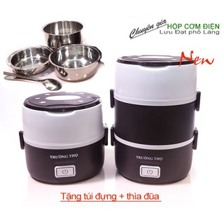 HỘP HÂM CƠM INOX 3 TẦNG CAO CẤP
