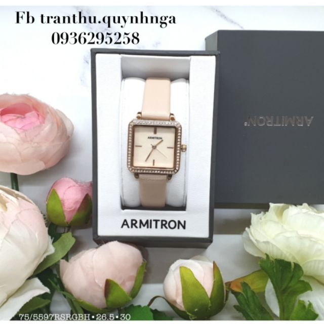 Đồng hồ nữ ARMITRON 75/5597RSRGBH CHÍNH HÃNG