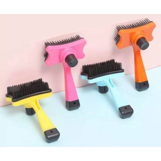 Lược chải lông chó mèo có nút bấm siêu rẻ