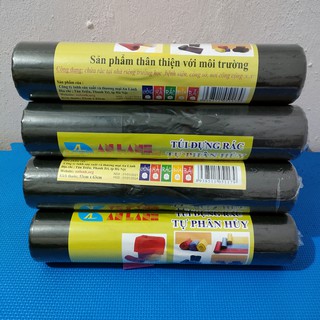 Túi đựng rác tự hủy sinh học/gói hàng/vừa xô to 20 lít/kích thước 53*63cm*0,5kg