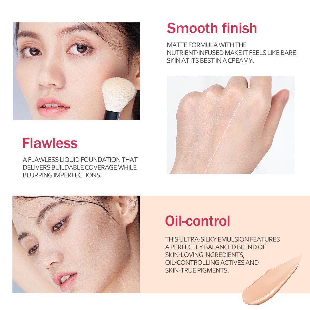 PHẤN NƯỚC KIỀM DẦU IMAGES, PHẤN CÓ ĐỘ CHE PHỦ CAO, LÂU TRÔI MỊN DA 20g - hàng nội địa Trung