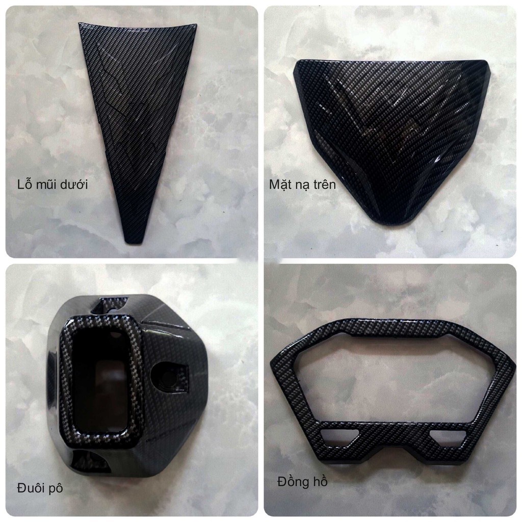 Ốp trang trí carbon Vario / Click 150 năm 2018, 2019, 2020, 2021