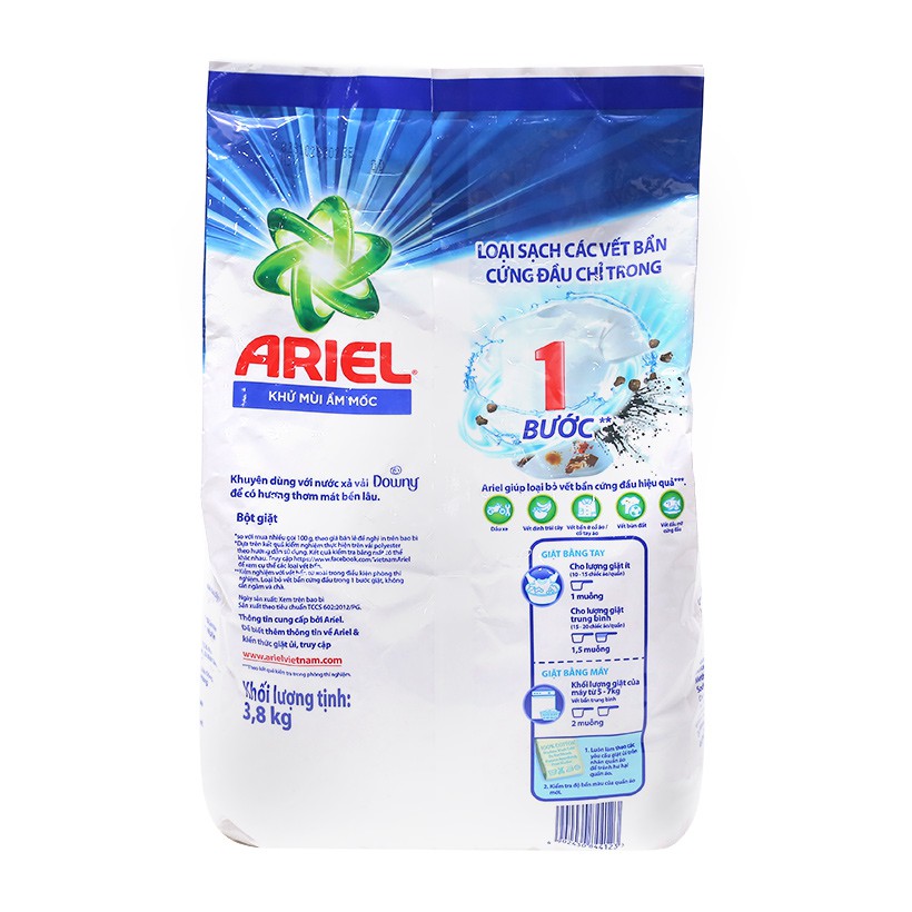 Bột giặt Ariel 3.8kg