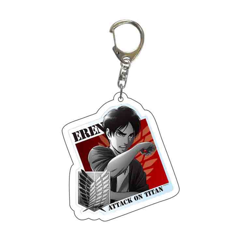 Tmdbyx Móc Khóa In Hình Phong Cách Attack On Titan Độc Đáo