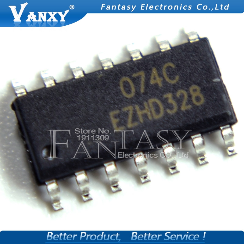 Bộ 10 Ic Chất Lượng Cao Tl074Cdt Sop8 Tl074 Sop Tl074C Smd 074c Tl074Cdr Sop-8