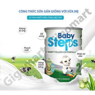 Sữa Dê Baby Steps Số 2 ( Date tháng 5/2022)