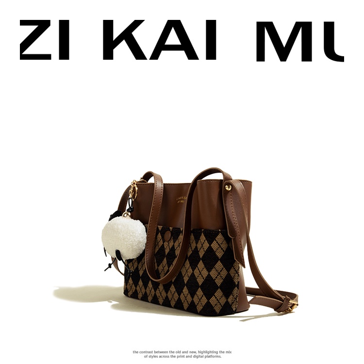 Muzi &amp; Kai Túi Đeo Vai Cỡ Lớn Thời Trang Năm 2021 Cho Nữ