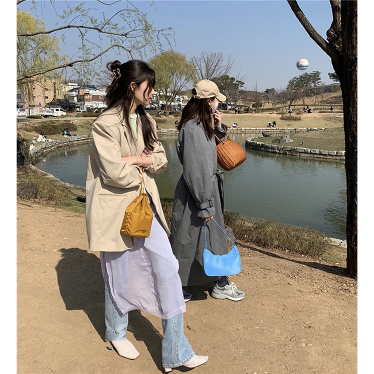 Túi Xách Màu Sắc Ngọt Ngào Phong Cách Cổ Điển Dành Cho Nữ