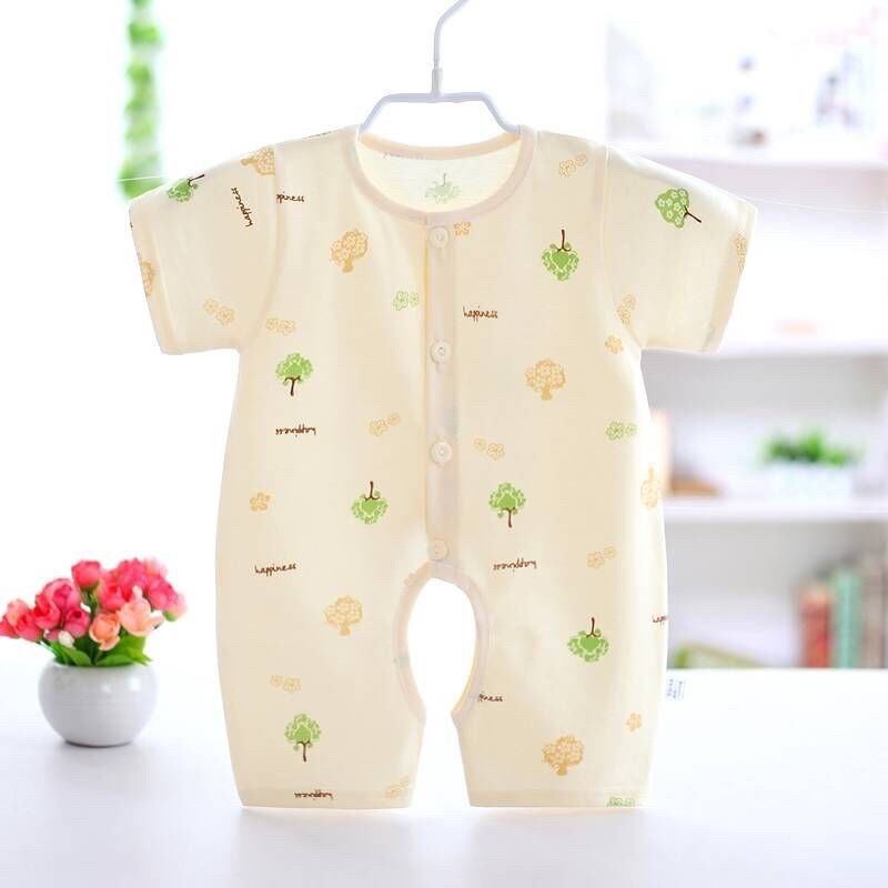 (minqate) Xả Kho Body Suit Cộc Sơ Sinh Xuất Nhật Hàng Quảng Châu Xịn Cho Bé Trai Và Bé Gái