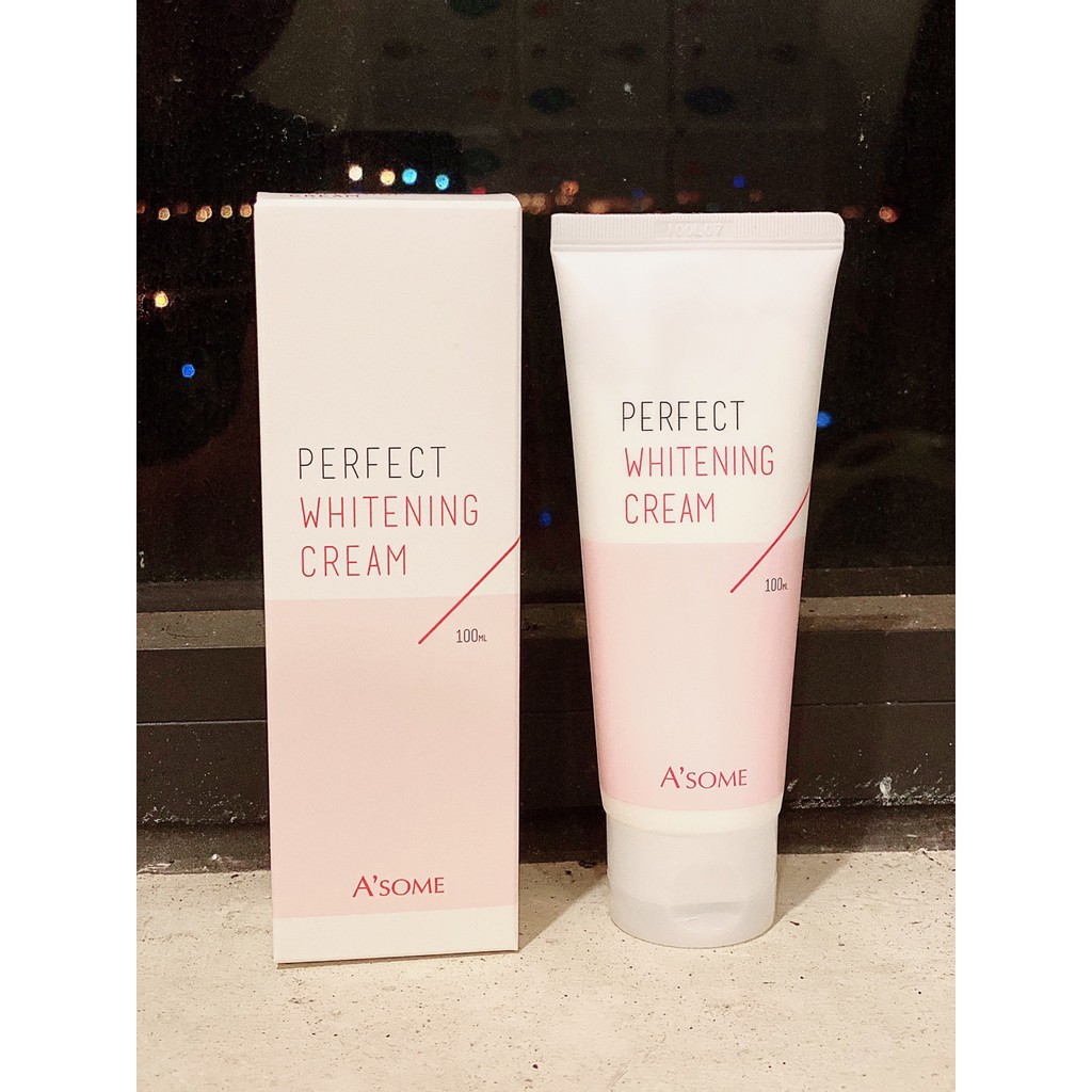 Kem Nâng Tone Dưỡng Trắng Body A'SOME PERFECT WHITENING CREAM - Viebeauty