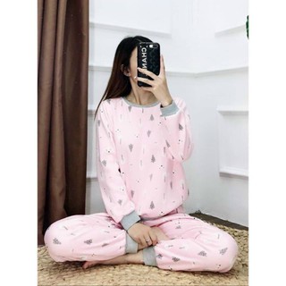 Set bộ nỉ bông thu đông.