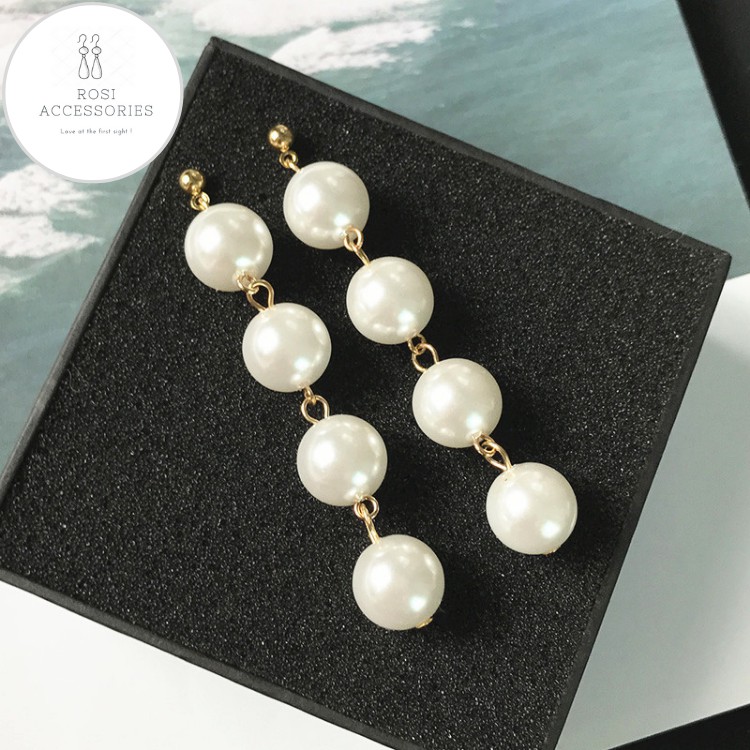 Khuyên Tai Nữ Dáng Dài Rubi