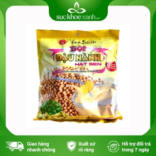 Bột đậu nành hạt sen không đường Bích Chi - 300g/bịch - Hàng chính hãng