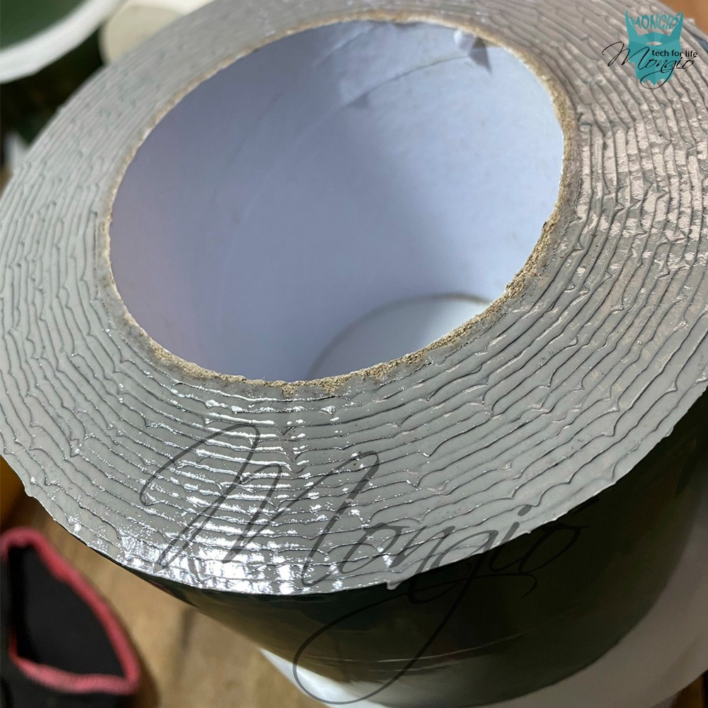 10cm125cm - Băng keo dán vá màng bạt HDPE, dán mái tôn, vật liệu gia dụng, chống thấm nước