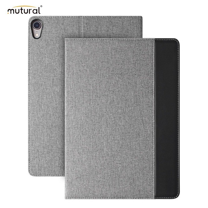 Bao da Mutural Canvas cho iPad Pro 11.0/12.9 inch 2018/2020/10.9/10.5/10.2 Gen 7/8/9.7 2017/2018/Air 2/3/4/5/6/Mini 4/5