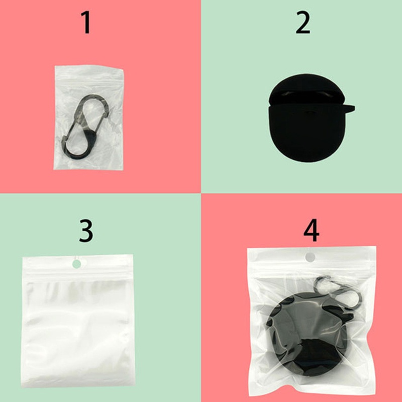 Vỏ Bảo Vệ Hộp Sạc Tai Nghe Air Buds Pr Bằng Silicon Chống Ồn Tiện Dụng