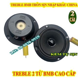 2 loa treble 2 từ bmb sịn chính hãng 10 cm cao cấp kèm tụ - giá 2 loa