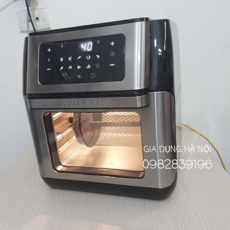 NỒI CHIÊN KHÔNG DẦU HƠI NƯỚC KALITE STEAM STAR 15L, Kalpen x15 15L LƯU Ý MÁY ÊM KHÔNG ỒN