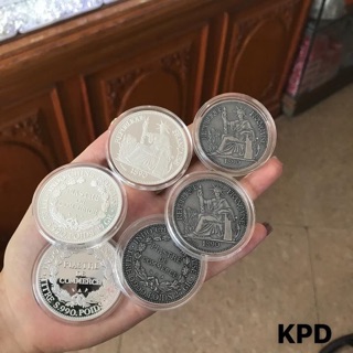 Đồng xu bạc ta nguyên chất