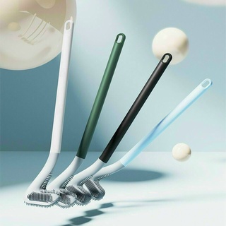 Cọ vệ sinh bồn cầu silicon thông minh, Chổi Cọ bồn cầu kiểu gậy đánh gon