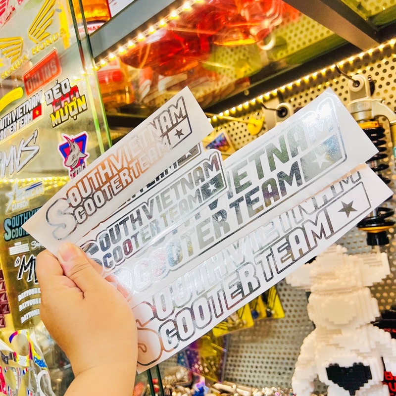 Tem Sticker Crom 25cm 15cm 🇻🇳