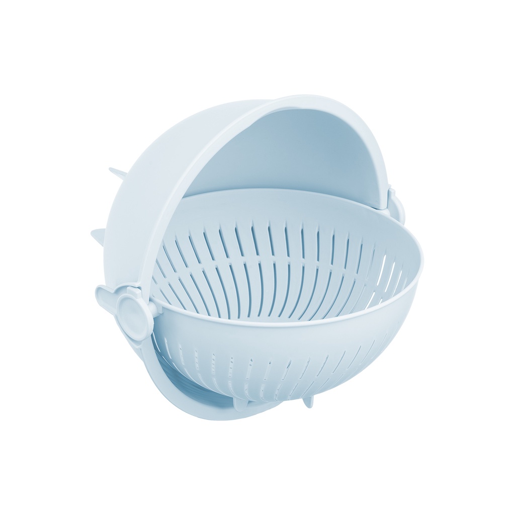 Bộ thau rổ xoay đa năng INOCHI 28 cm - Giao màu ngẫu nhiên