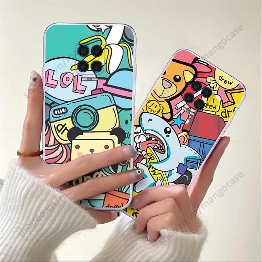Ốp lưng điện thoại Vsmart Aris / Aris Pro drew, kaws, bape cao cấp, vỏ ốp rẻ đẹp