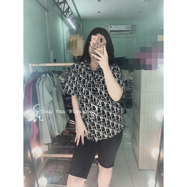 Set Sơ Mi Ngố BIGSIZE [65-90Kg] Ảnh Thật 100%
