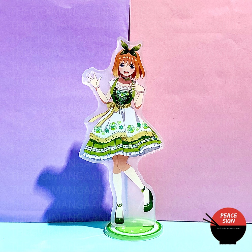 Mô hình mica Gotoubun no Hanayome Nhà có năm nàng dâu moe cute anime chibi acrylic standee