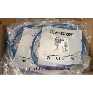 Cáp đúc 2 đầu dây mạng CommScope/ AMP Cat6 3 mét