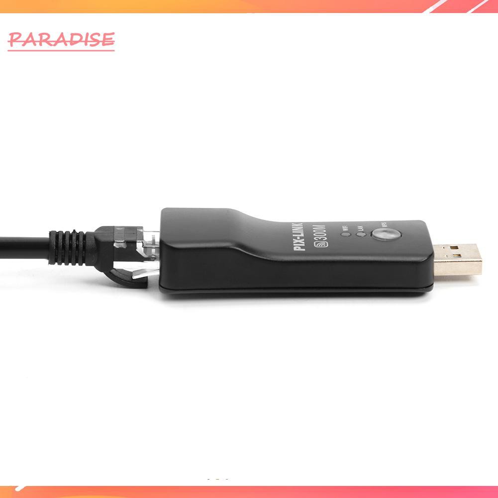 Thiết Bị Thu Sóng Wifi Không Dây Cổng Usb Tv 300mbps Rj45 Wps | BigBuy360 - bigbuy360.vn